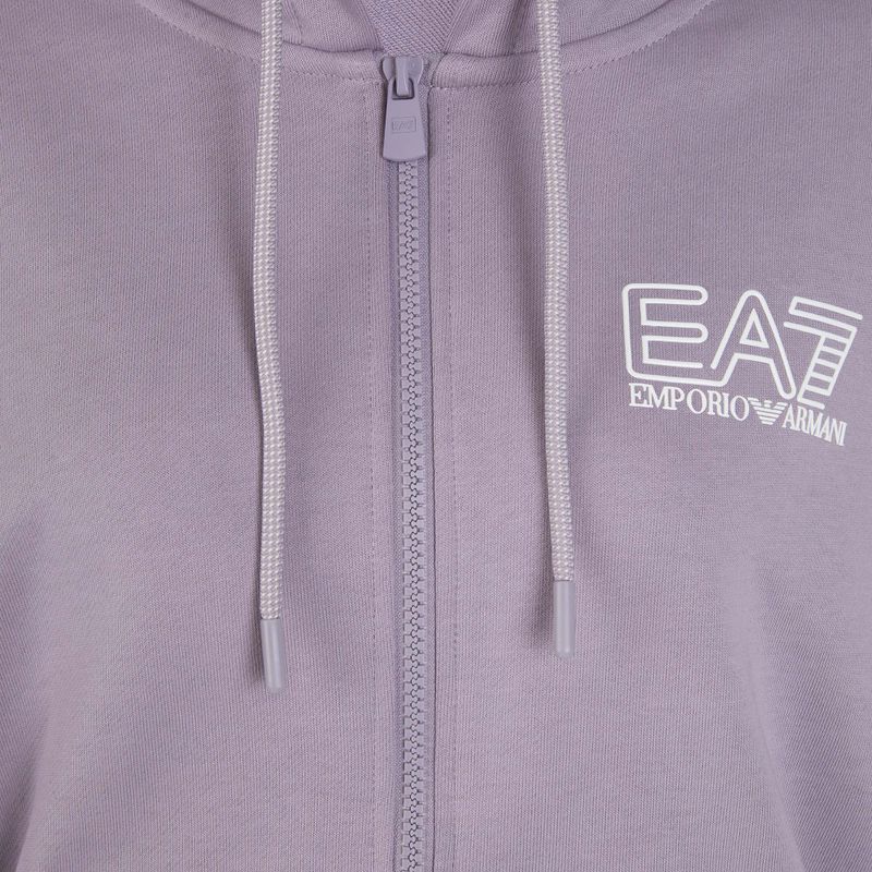 Dres damski EA7 Emporio Armani Train Visibility Tracksuit HO CH FZ lavender grey 6