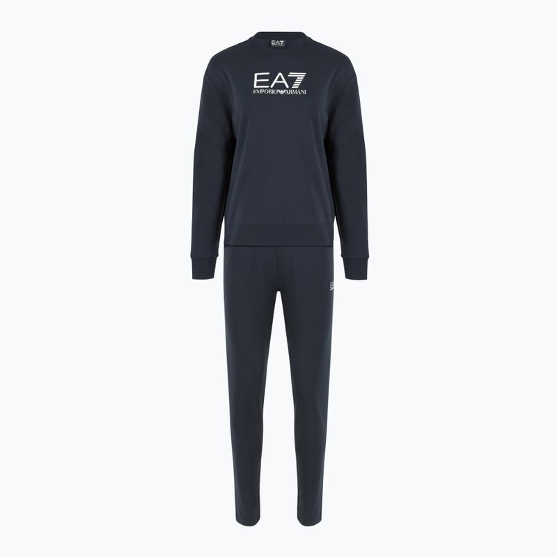 Dres damski EA7 Emporio Armani Train Tracksuit MaxiLogo armani blue