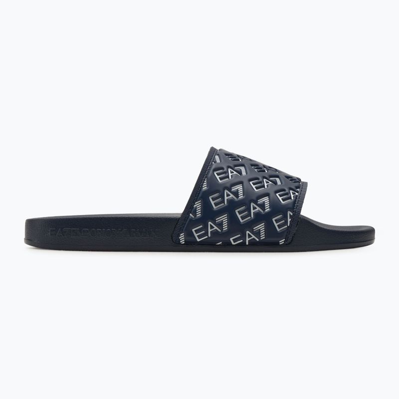 Klapki EA7 Emporio ArmaniWater Sports All Over navy/white 2