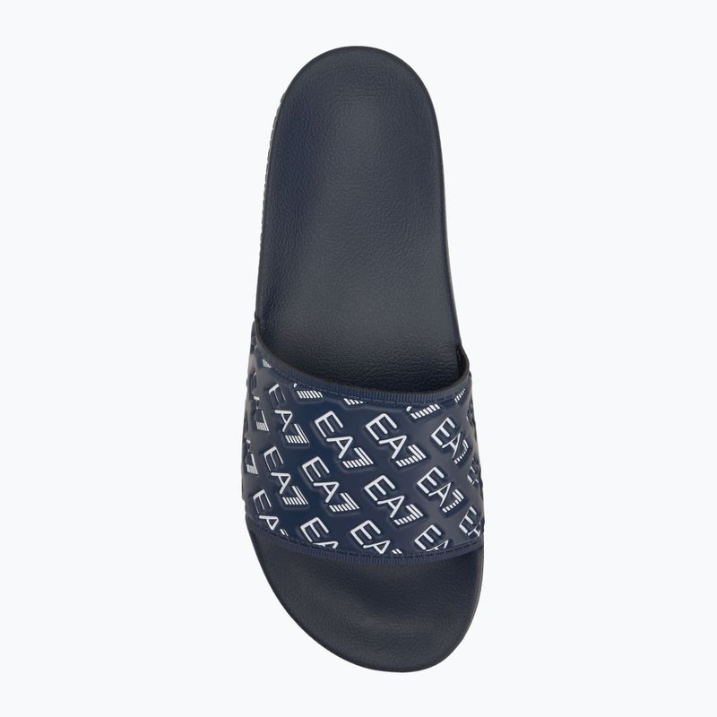 Klapki EA7 Emporio ArmaniWater Sports All Over navy/white 5