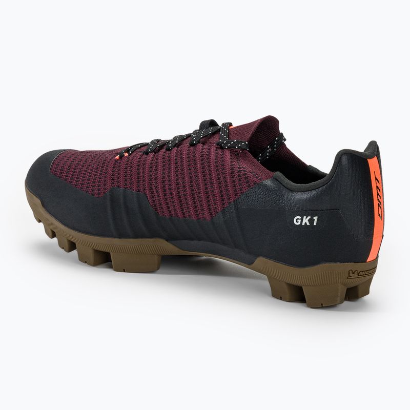 Buty rowerowe MTB męskie DMT GK1 black/bordeaux 3