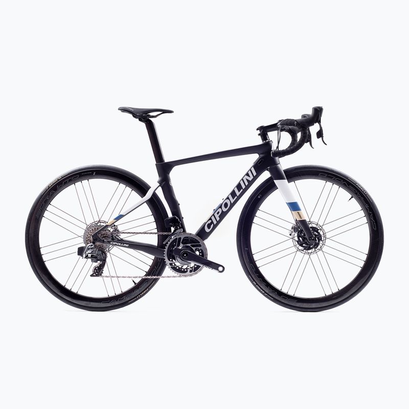 Rower szosowy Cipollini BOND2 DB 22-RED AXS-BORA WTO 45-SUPERZERO CARB carbon white/blue beige matte