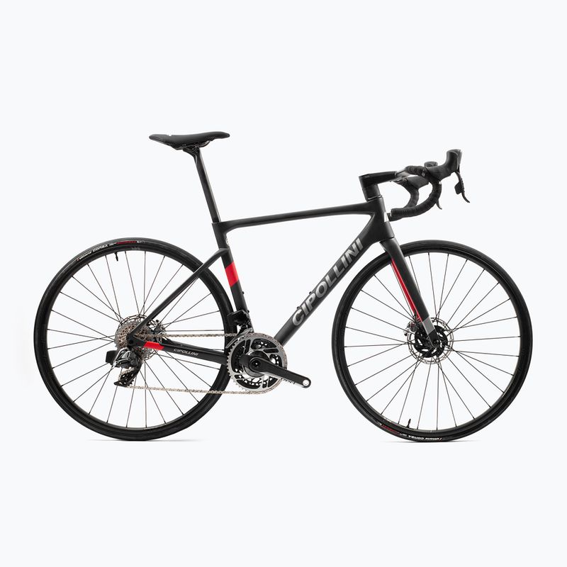 Rower szosowy Cipollini DOLOMIA DB 22-RED AXS QUARQ-TS20-ALANERA carbon anthracite red matt