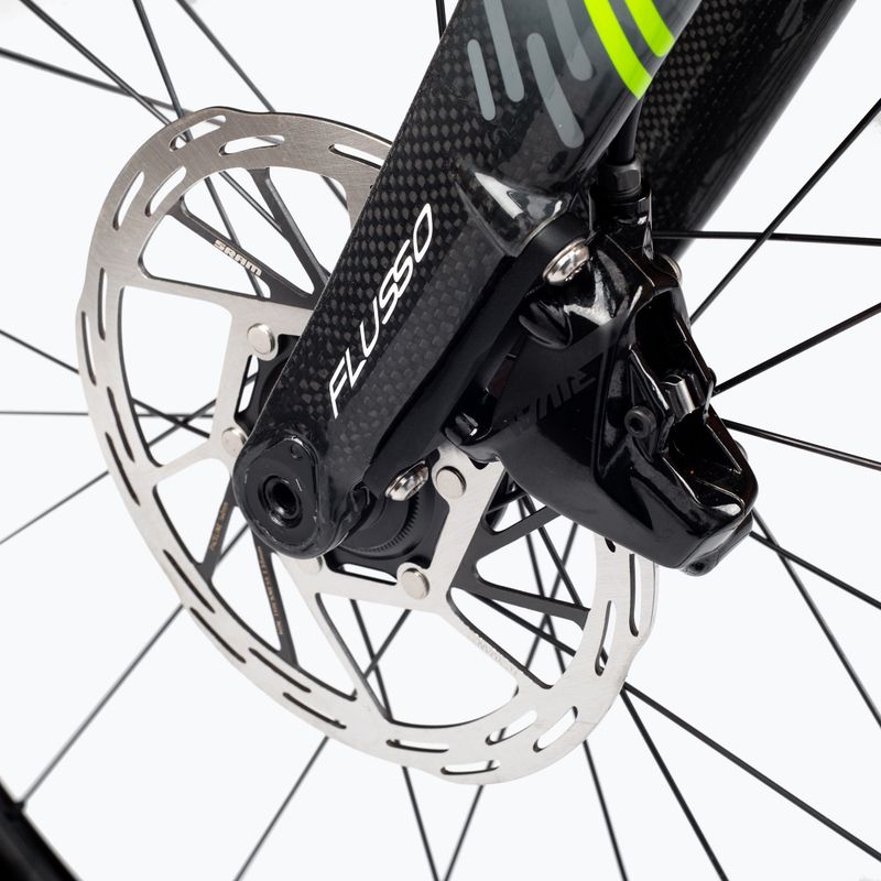 Rower szosowy elektryczny Cipollini FLUSSO DISC BRAKE SRAM RIVAL AXS greynardo carbon shiny 15