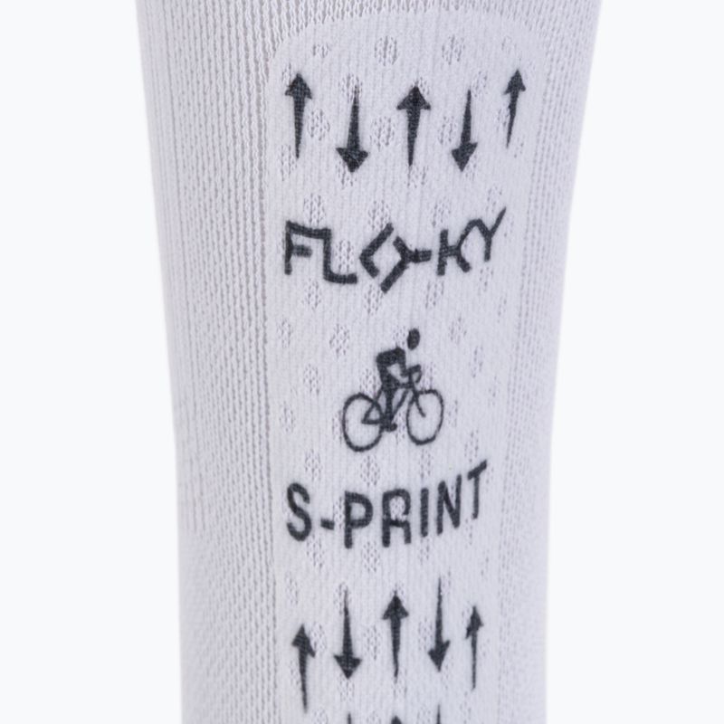 Skarpety DMT S-Sprint Biomechanic white/black 4