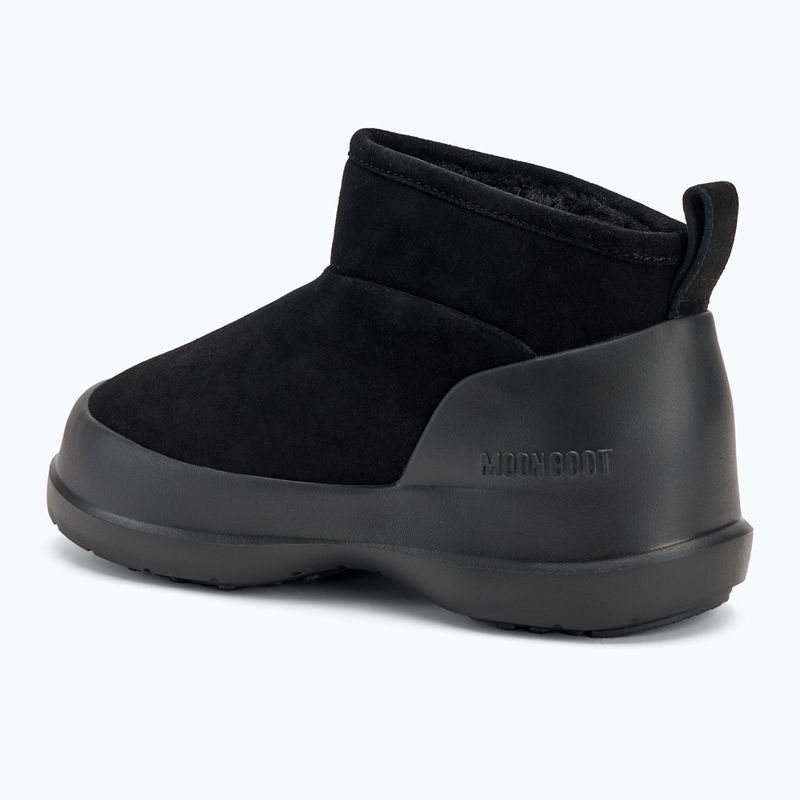 Śniegowce damskie Moon Boot Luna Low Boot Suede black 3