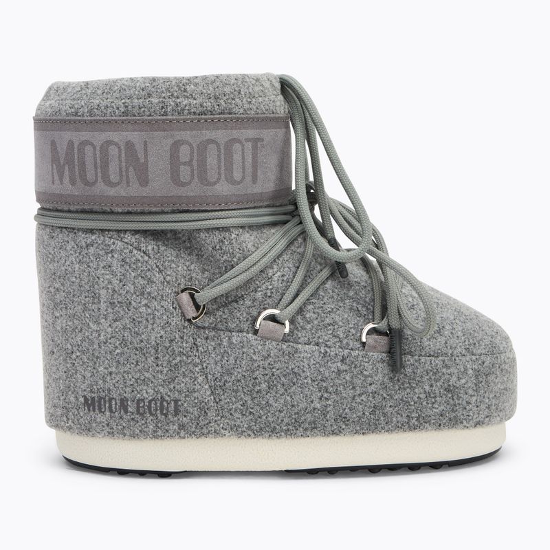 Śniegowce damskie Moon Boot Icon Low Felt grey 2