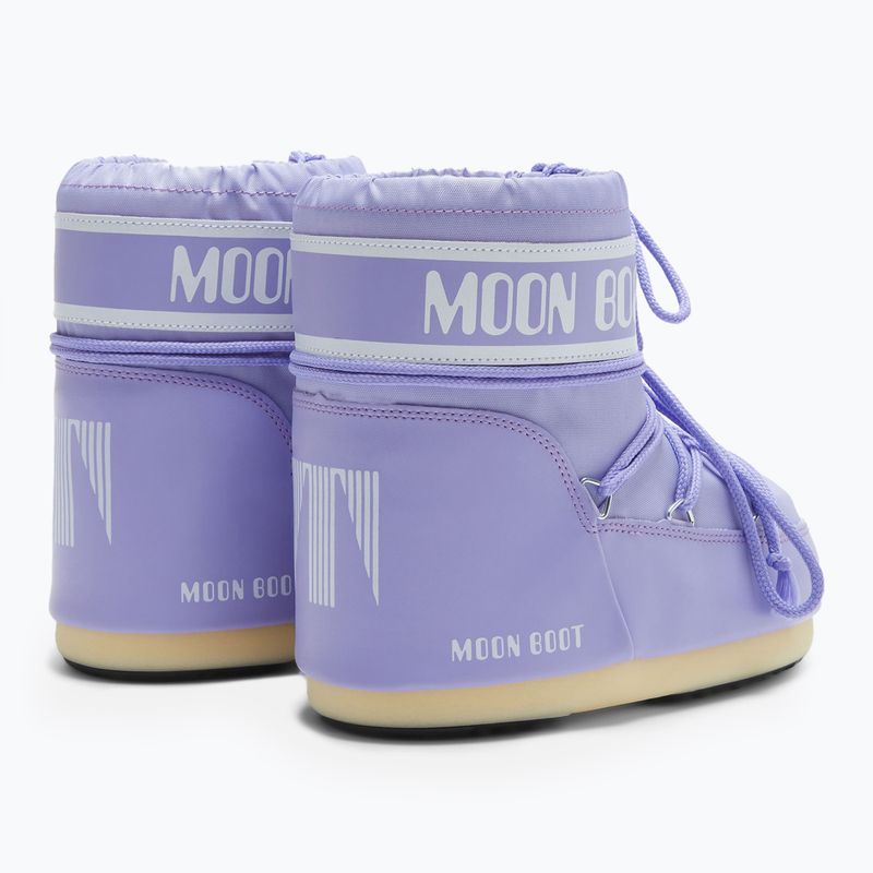 Śniegowce damskie Moon Boot Icon Low Nylon lilac 4