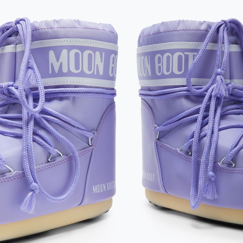 Śniegowce damskie Moon Boot Icon Low Nylon lilac 3