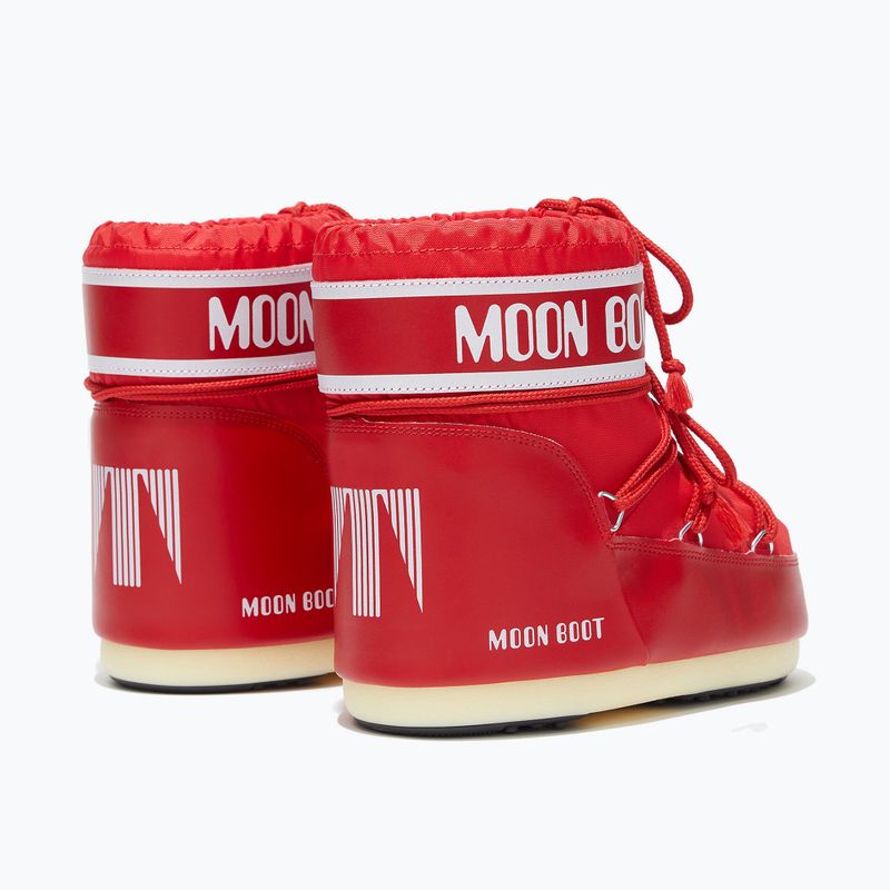 Śniegowce damskie Moon Boot Icon Low Nylon red 2