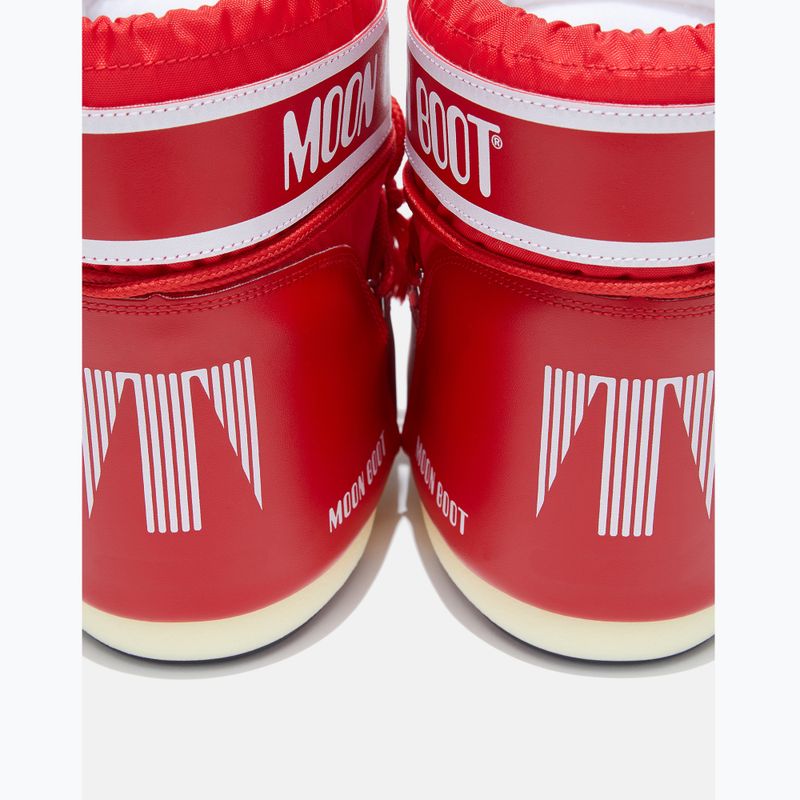 Śniegowce damskie Moon Boot Icon Low Nylon red 4