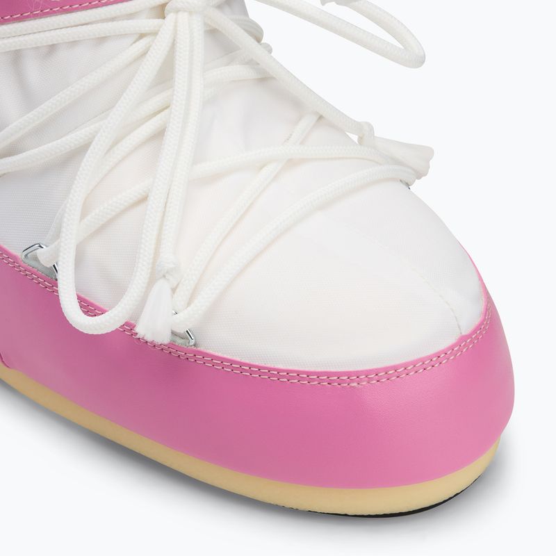 Śniegowce damskie Moon Boot Icon Low Nylon pink/white 7