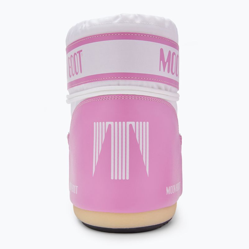 Śniegowce damskie Moon Boot Icon Low Nylon pink/white 2