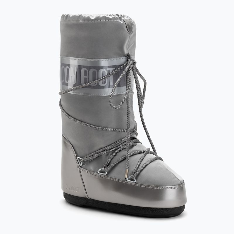 Śniegowce damskie Moon Boot Icon Glance silver