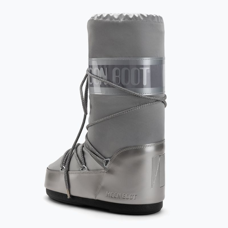 Śniegowce damskie Moon Boot Icon Glance silver 3