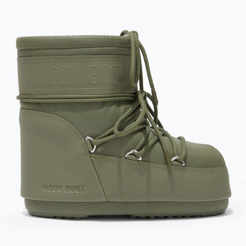 Śniegowce damskie Moon Boot Icon Low Rubber khaki 8