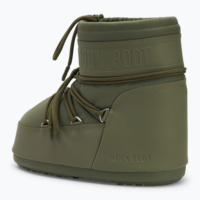 Śniegowce damskie Moon Boot Icon Low Rubber khaki 3