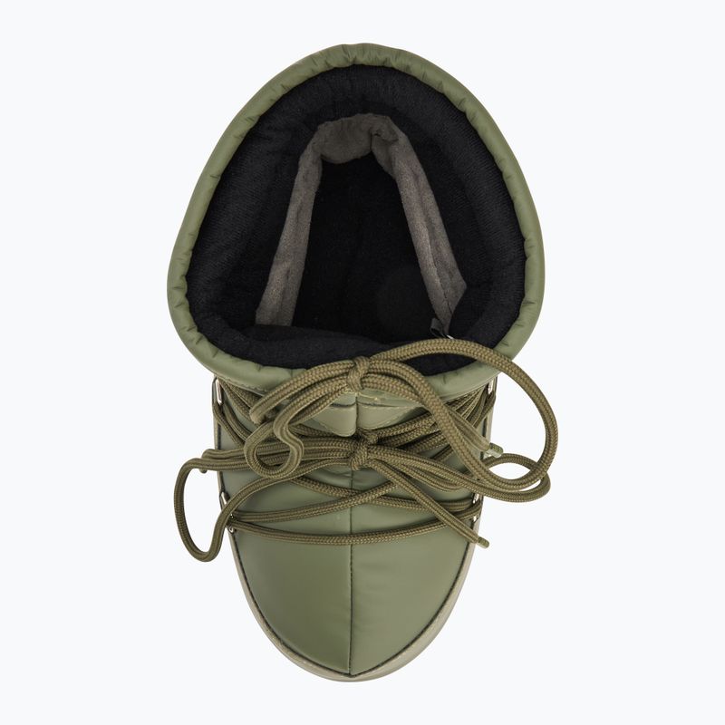 Śniegowce damskie Moon Boot Icon Low Rubber khaki 5