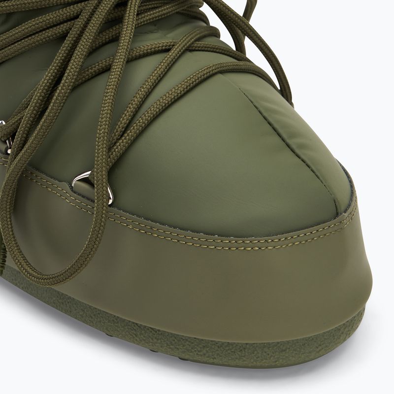 Śniegowce damskie Moon Boot Icon Low Rubber khaki 7