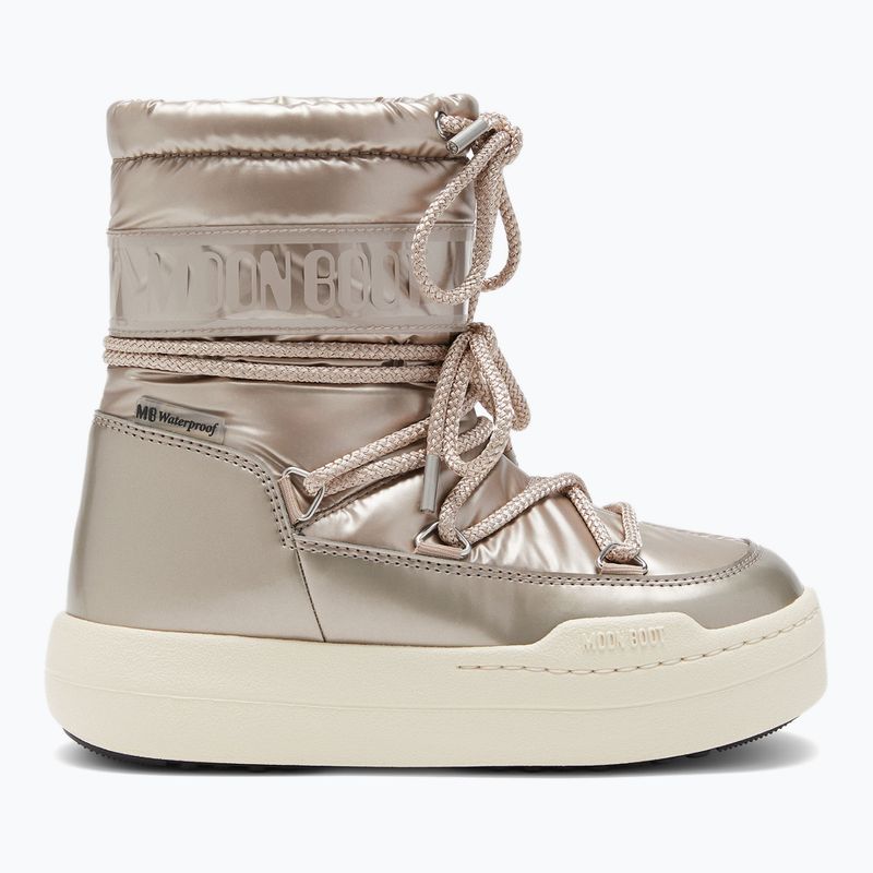 Śniegowce dziecięce Moon Boot Park Boot Jr rose gold