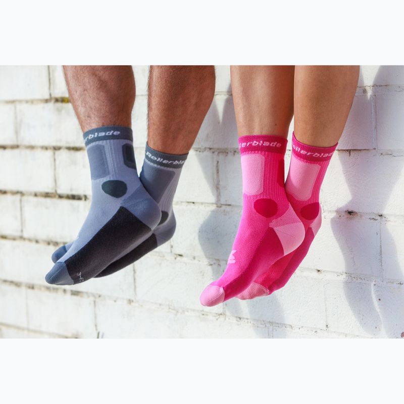 Skarpety Rollerblade Skate pink 6