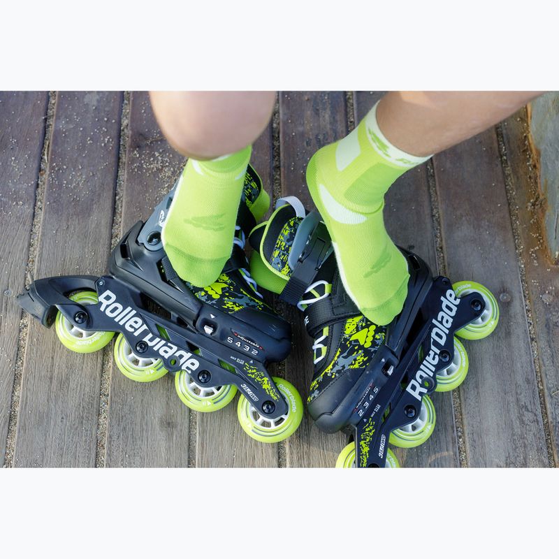 Skarpety dziecięce Rollerblade Kids green 6