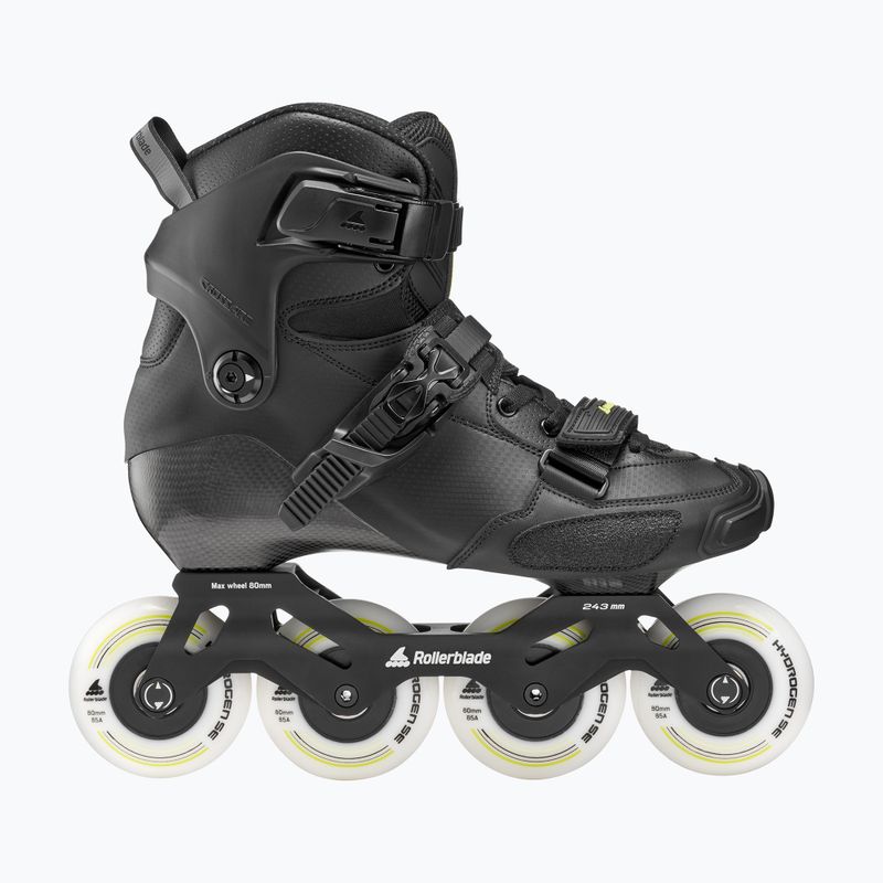 Rolki męskie Rollerblade Crossfire LX black/lime 2