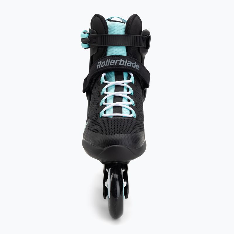 Rolki damskie Rollerblade Sirio 80 W black/teal blue 4