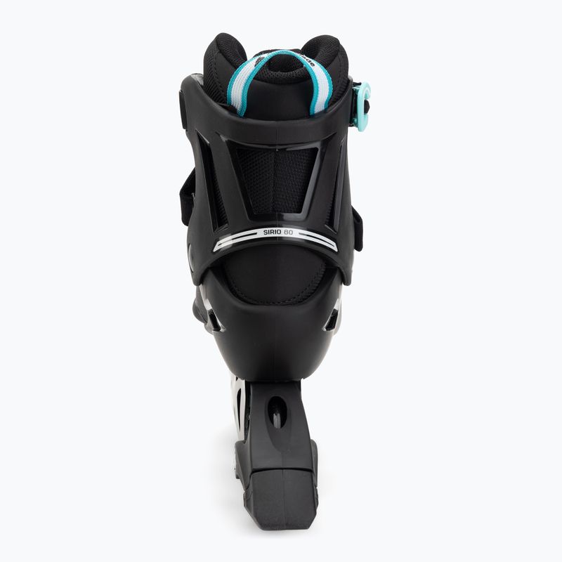 Rolki damskie Rollerblade Sirio 80 W black/teal blue 5