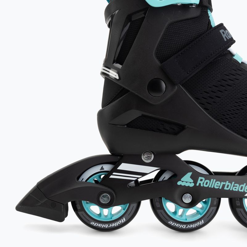 Rolki damskie Rollerblade Sirio 80 W black/teal blue 6