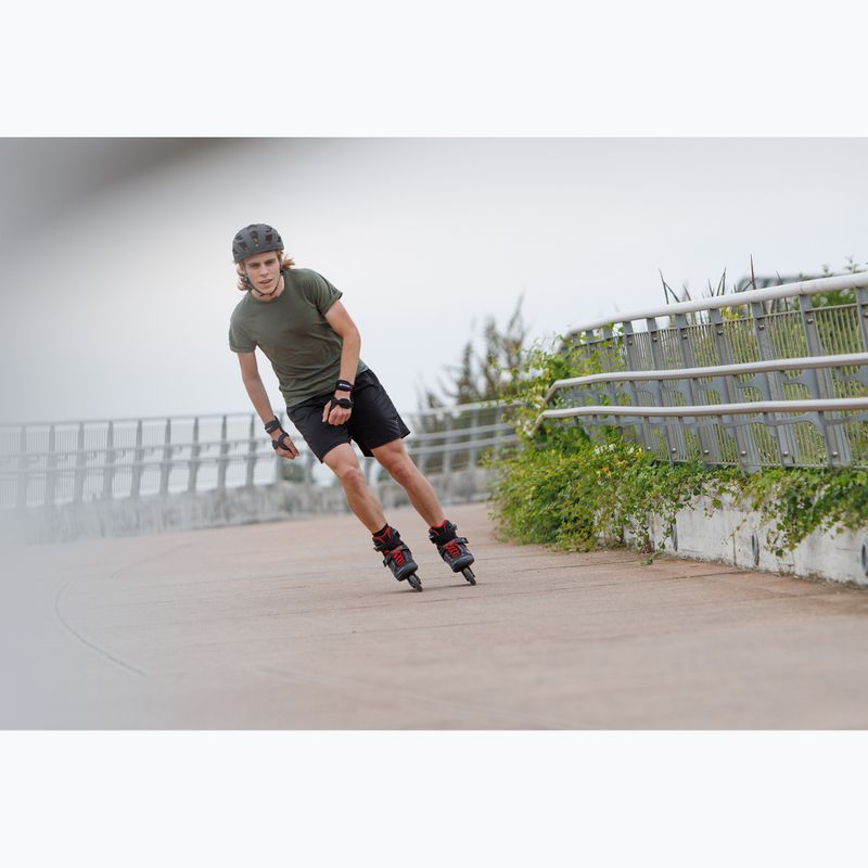 Rolki męskie Rollerblade Zetrablade black/red 10