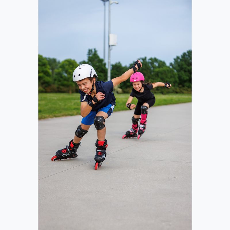 Rolki dziecięce Rollerblade Microblade Jr black/red 9
