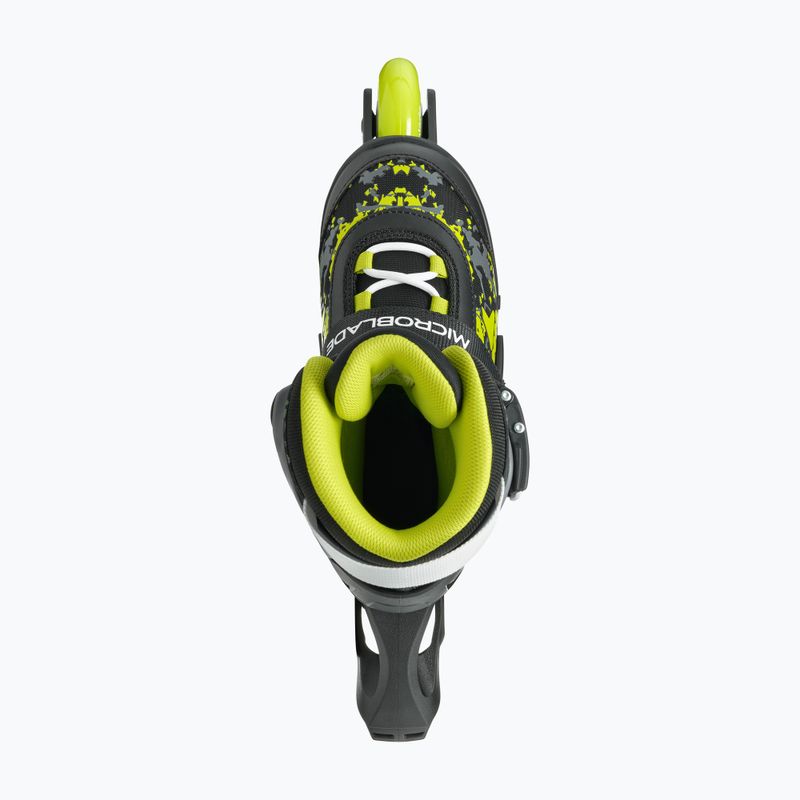 Rolki dziecięce Rollerblade Microblade SL Jr black/lime 7