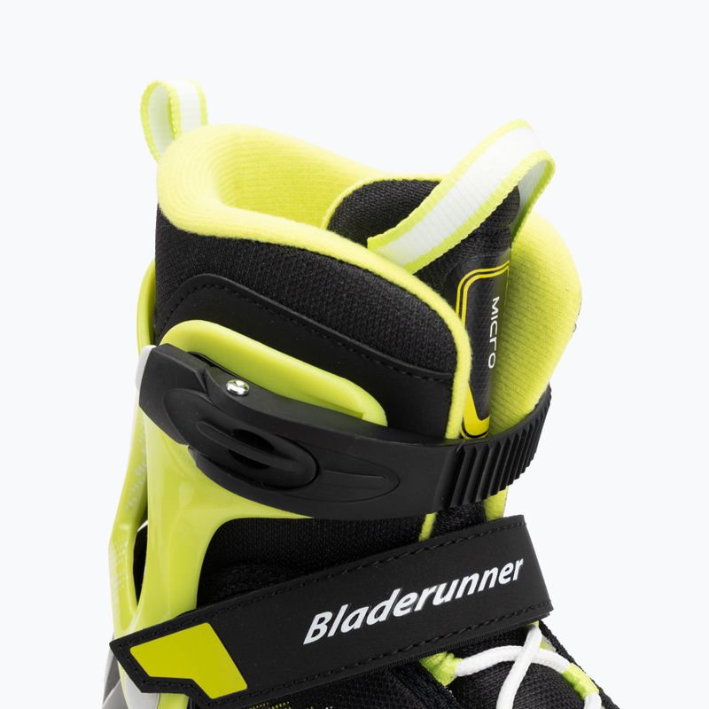 Łyżwy dziecięce Bladerunner Micro Ice black/lime 5