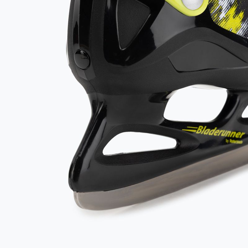 Łyżwy dziecięce Bladerunner Micro Ice black/lime 8