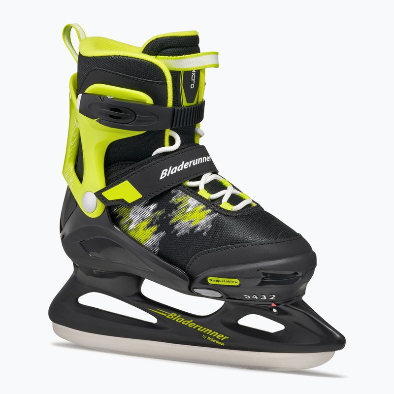 Łyżwy dziecięce Bladerunner Micro Ice black/lime 9