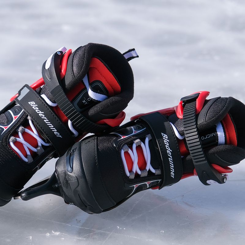 Łyżwy dziecięce Bladerunner Micro Xt Ice black/red 8