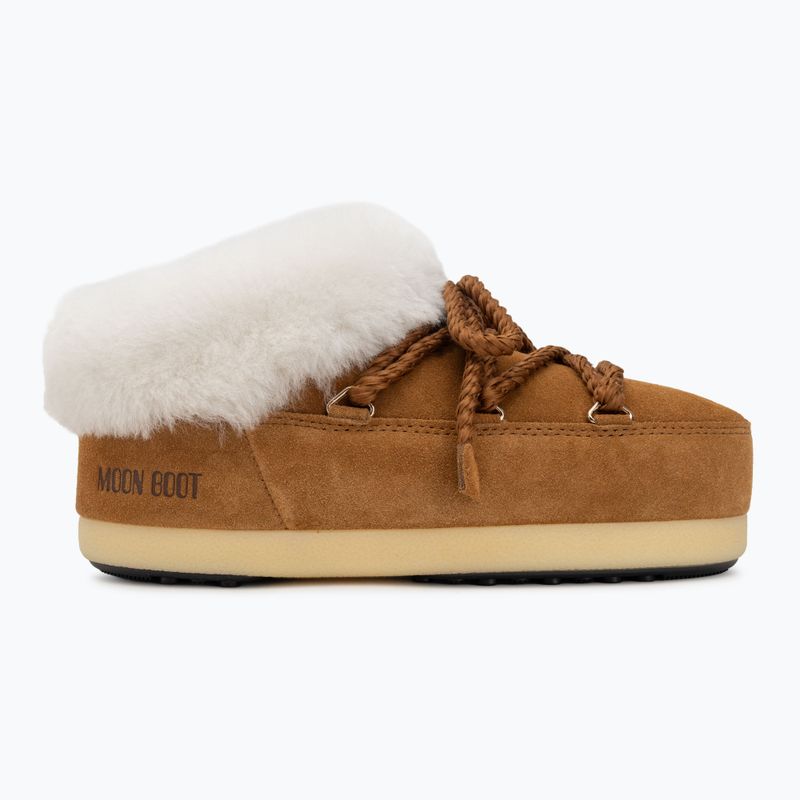 Śniegowce damskie Moon Boot Evx Mule Suede cognac/natural 2