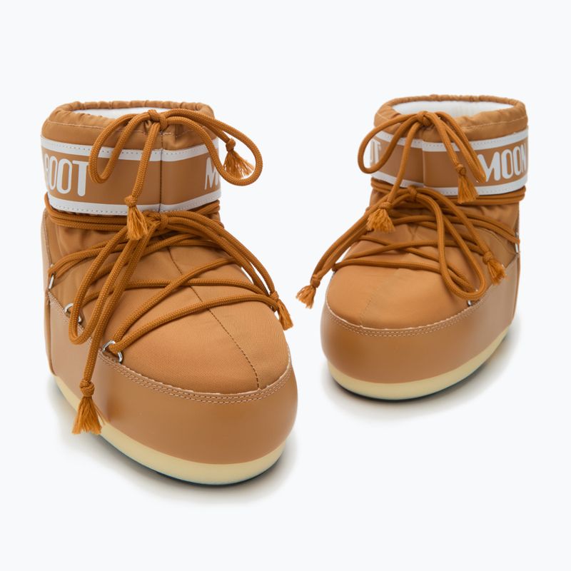 Śniegowce damskie Moon Boot Icon Low Nylon cognac 2