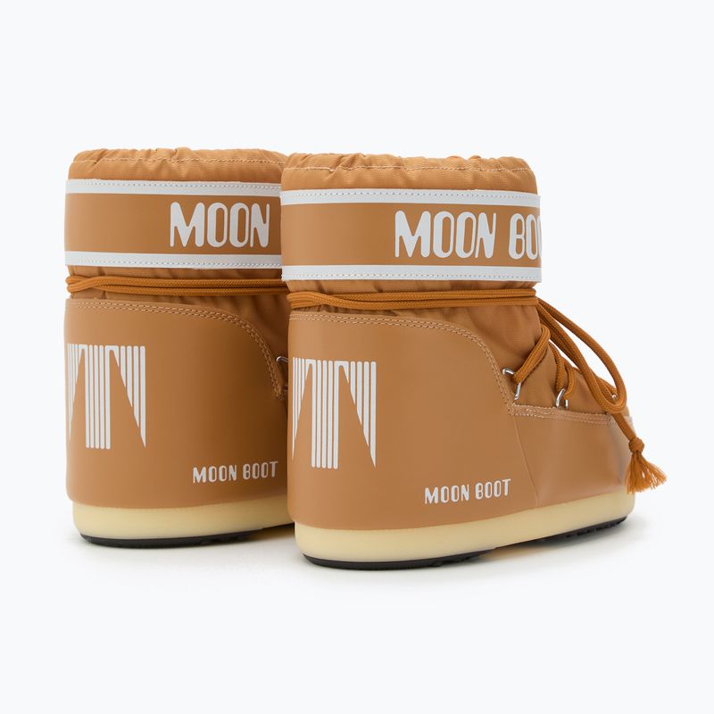 Śniegowce damskie Moon Boot Icon Low Nylon cognac 3