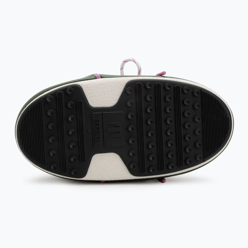Śniegowce damskie Moon Boot Icon Low Space Racing forest green/silver/pink 4