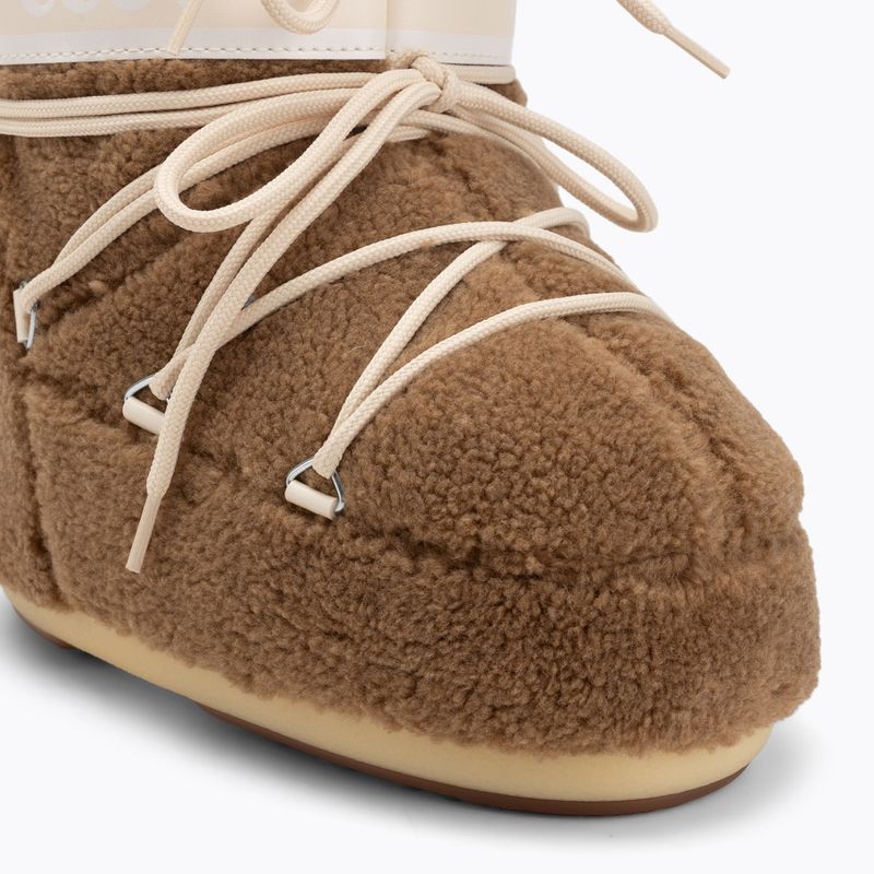 Śniegowce damskie Moon Boot Icon Low Fleece camel 7