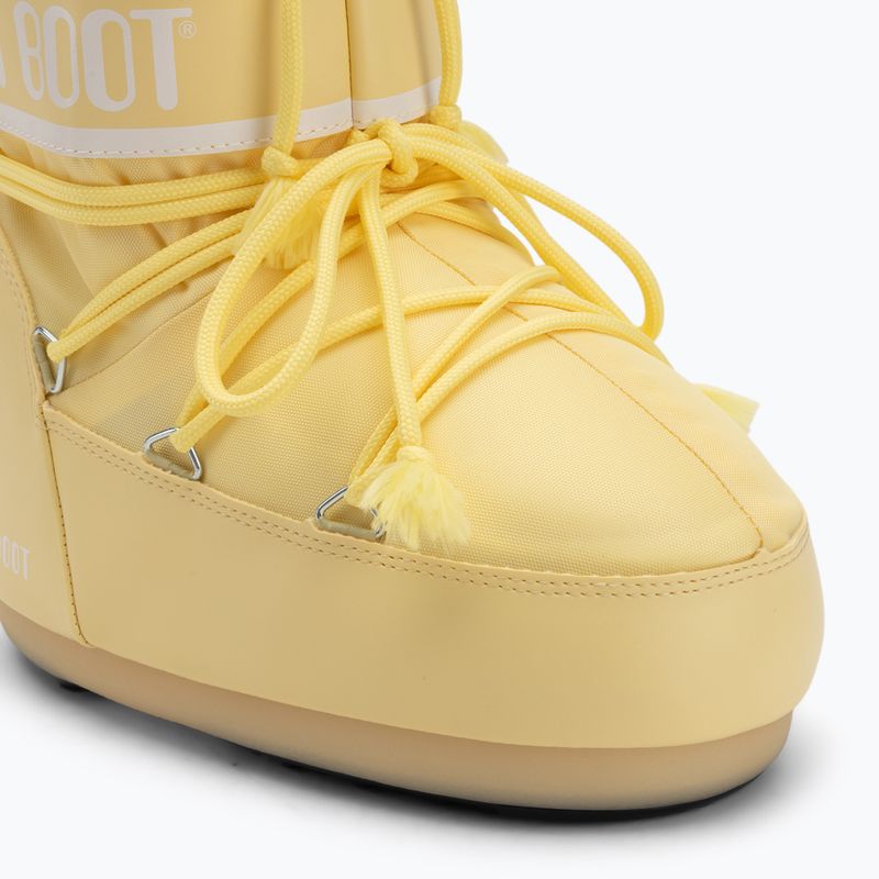 Śniegowce damskie Moon Boot Icon Low Nylon light yellow 7