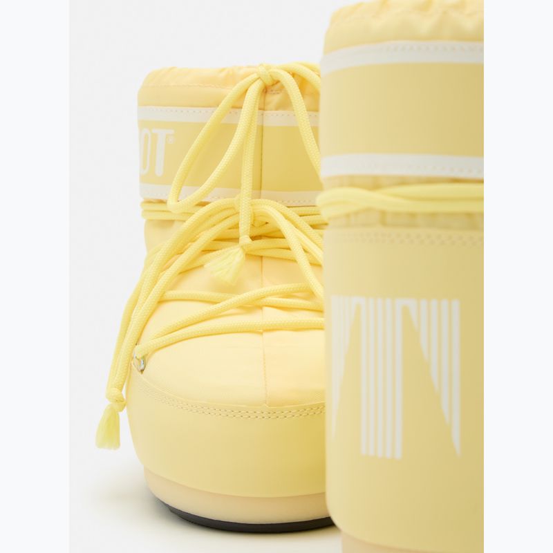 Śniegowce damskie Moon Boot Icon Low Nylon light yellow 4
