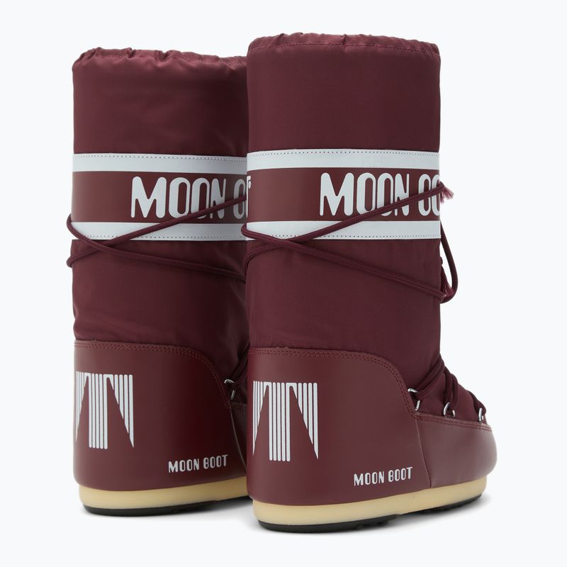 Śniegowce damskie Moon Boot Icon Nylon burgundy 2