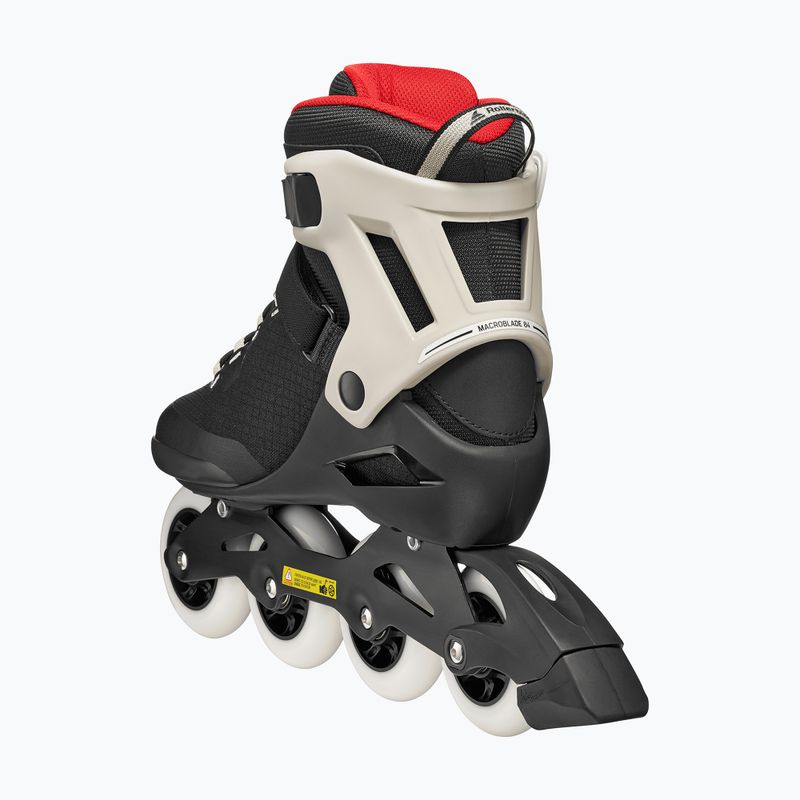 Rolki męskie Rollerblade Macroblade 84 black/sand/red 5