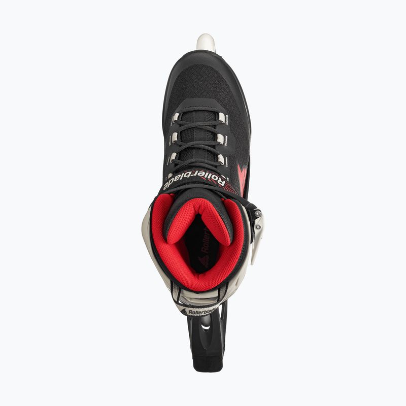 Rolki męskie Rollerblade Macroblade 84 black/sand/red 6