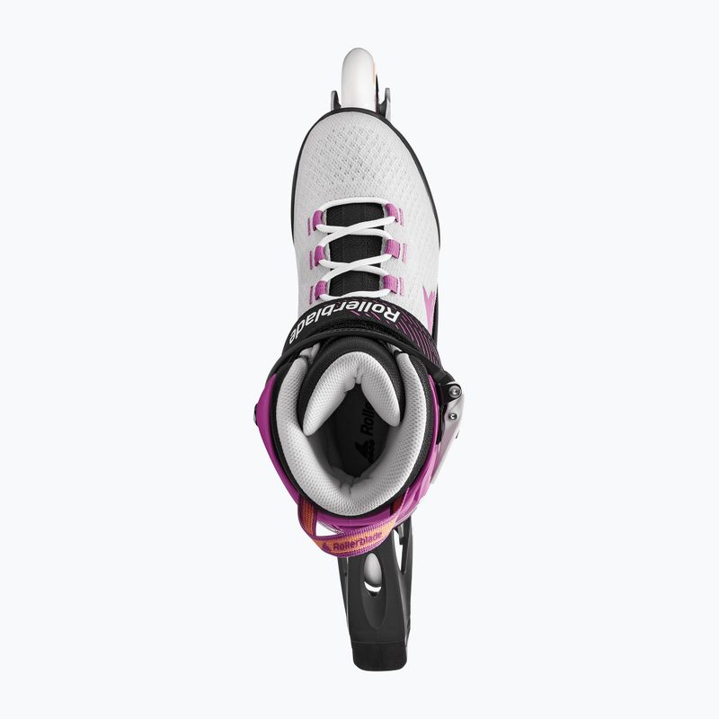 Rolki damskie Rollerblade Macroblade 84 W light grey/violet/orange 7