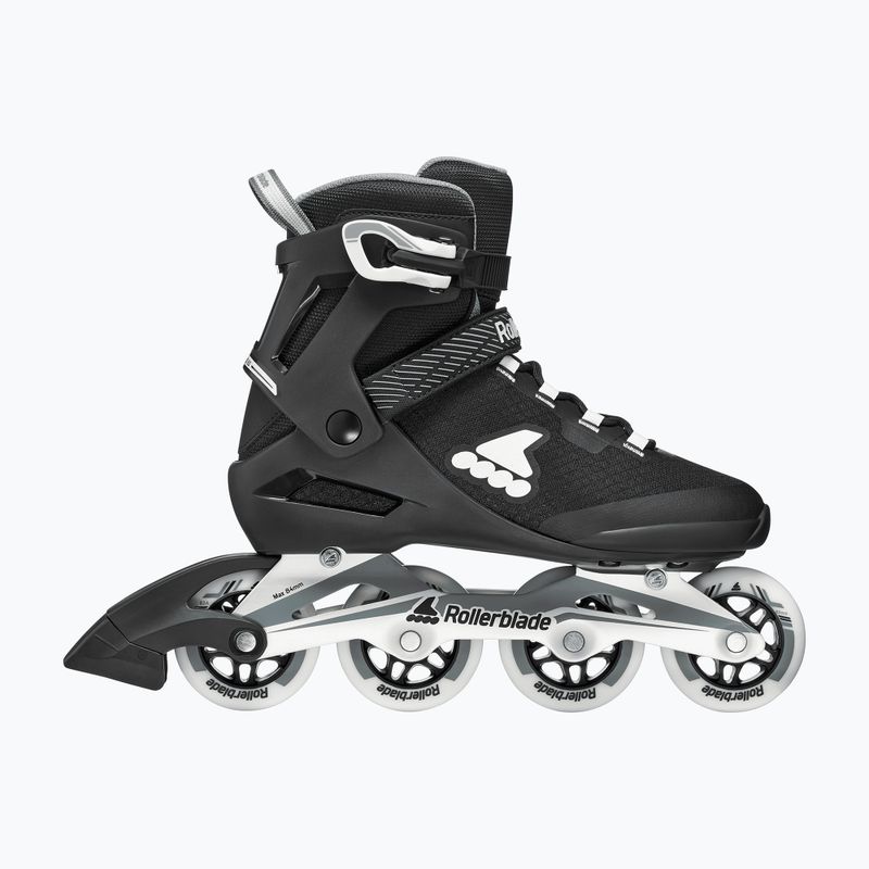 Rolki męskie Rollerblade Macroblade 80 black/grey 2