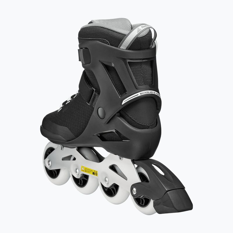 Rolki męskie Rollerblade Macroblade 80 black/grey 5
